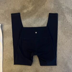 NAVY LULULEMON WUNDER UNDER